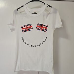 NEW WITHOUT TAGS PINK Victorias Secret London Peekaboo Top